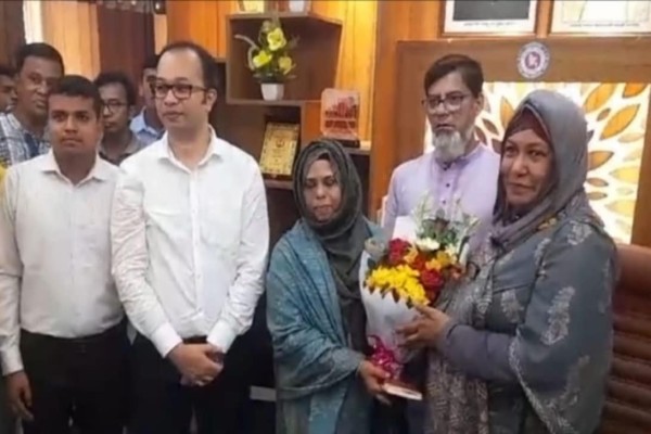 অর্থপ্রতিমন্ত্রী'র সাথে বিএডিসি'র নির্বাহী প্রকৌশলী সৌজন্য সাক্ষাৎ