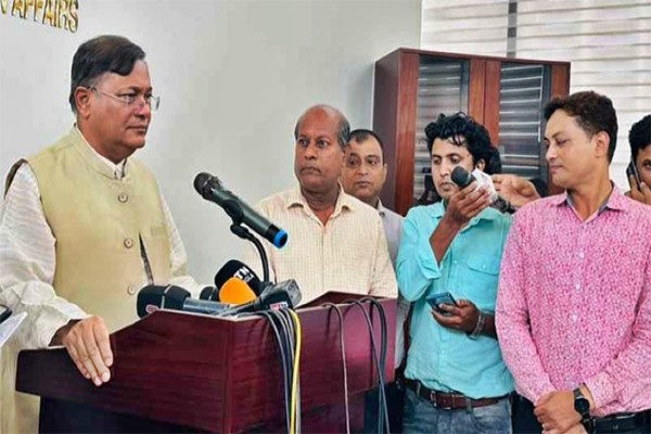 রাজাকারের পক্ষে স্লোগান সরকারবিরোধী নয়, রাষ্ট্রবিরোধী: পররাষ্ট্রমন্ত্রী