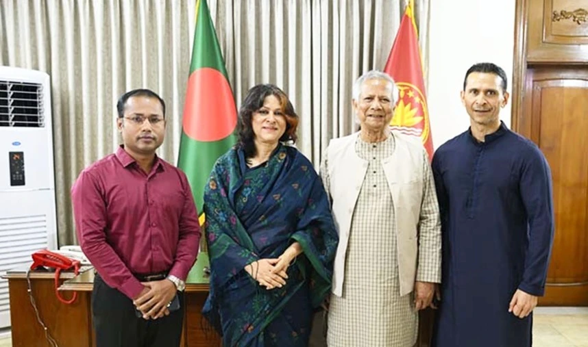 প্রধান উপদেষ্টার সঙ্গে তাজউদ্দিন পরিবারের সৌজন্য সাক্ষাৎ