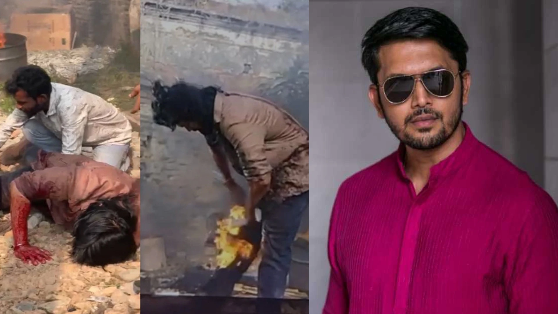 শুটিং করতে গিয়ে অগ্নিদগ্ধ আরিফিন শুভ